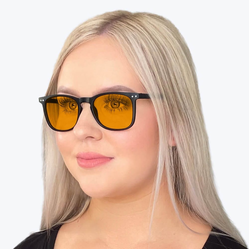 SunDown Taylor Blue Blocking Glasses - Black